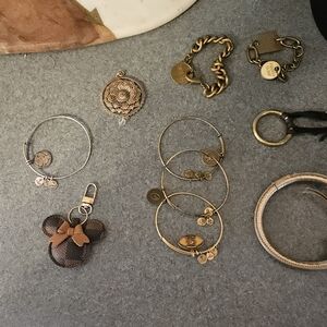 Alex and Ani Gold and Silver Charm Bracelets